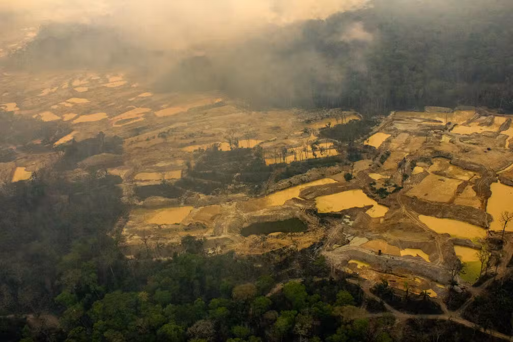 garimpo-em-sarare PF aponta atuação do Comando Vermelho em garimpo ilegal na Terra Indígena Sararé